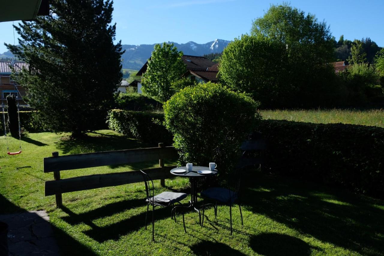 Ferienwohnung Hörnerblick Sonthofen Exterior foto